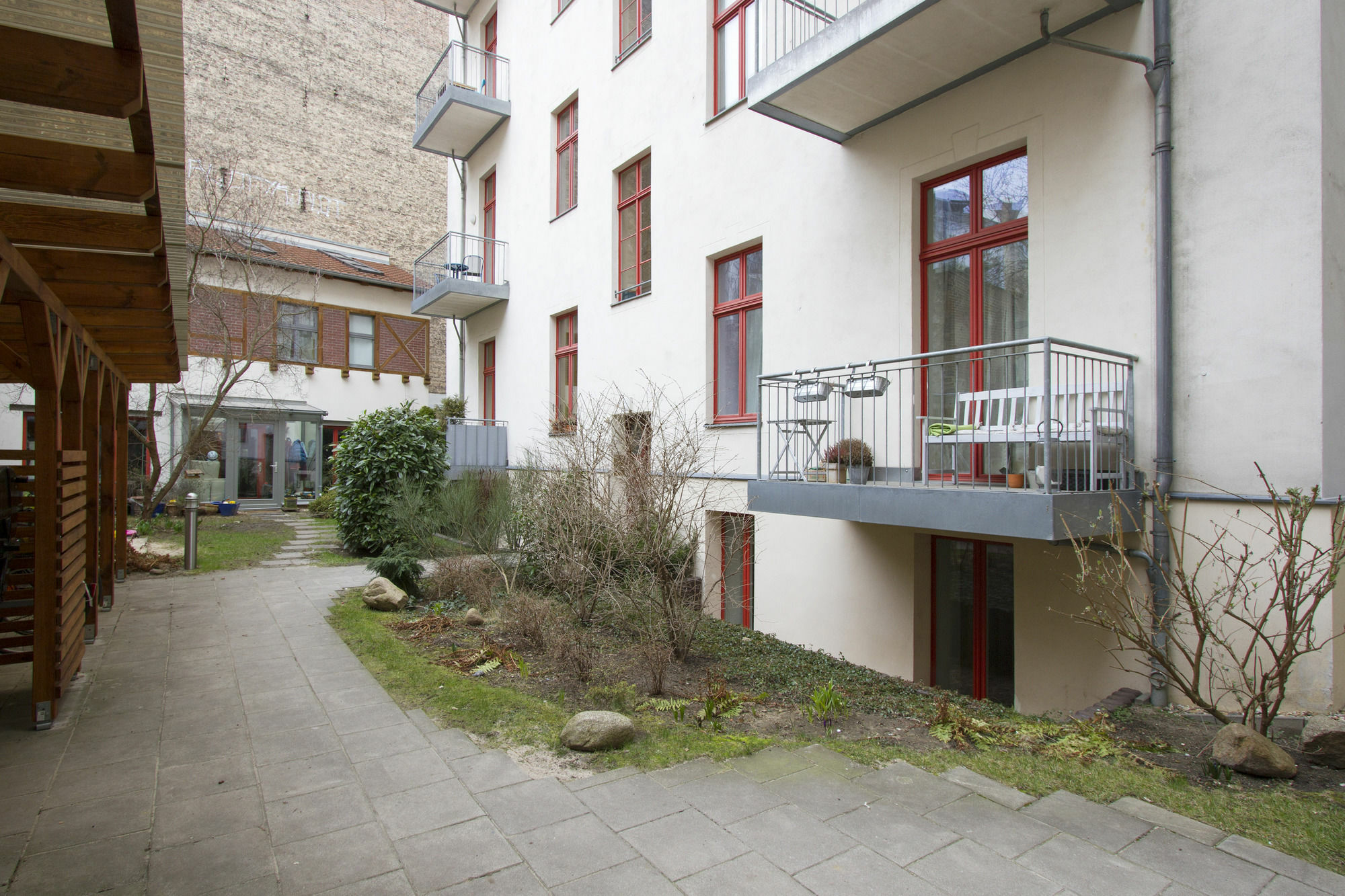Apartment Am Kollwitzplatz Berlin Exterior foto